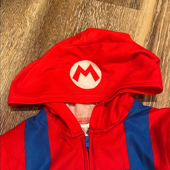 Nintendo Super Mario Bros. Zip-Up Pajama Size 2T - Picture 6 of 8